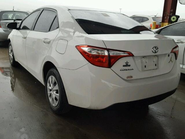 5YFBURHE6GP378552 - 2016 TOYOTA COROLLA L WHITE photo 3