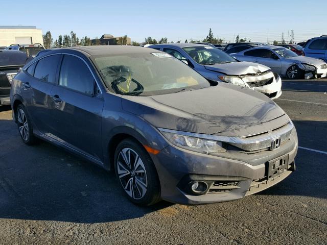 2HGFC1F32HH655424 - 2017 HONDA CIVIC EX GRAY photo 1