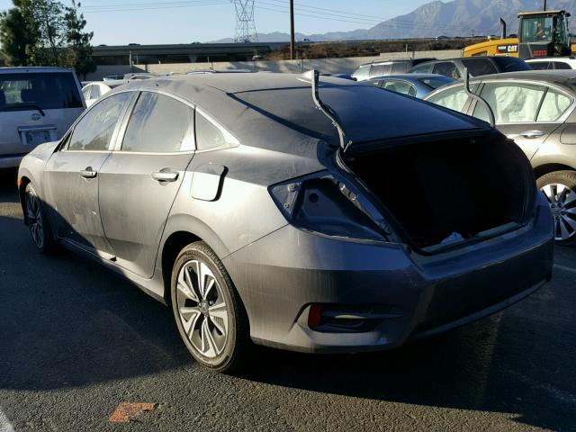 2HGFC1F32HH655424 - 2017 HONDA CIVIC EX GRAY photo 3