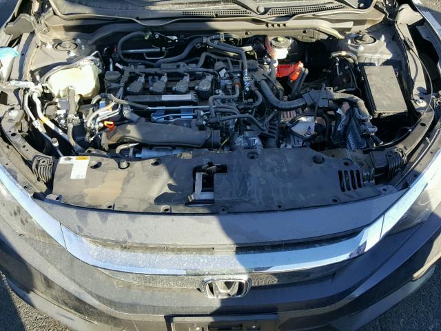 2HGFC1F32HH655424 - 2017 HONDA CIVIC EX GRAY photo 7