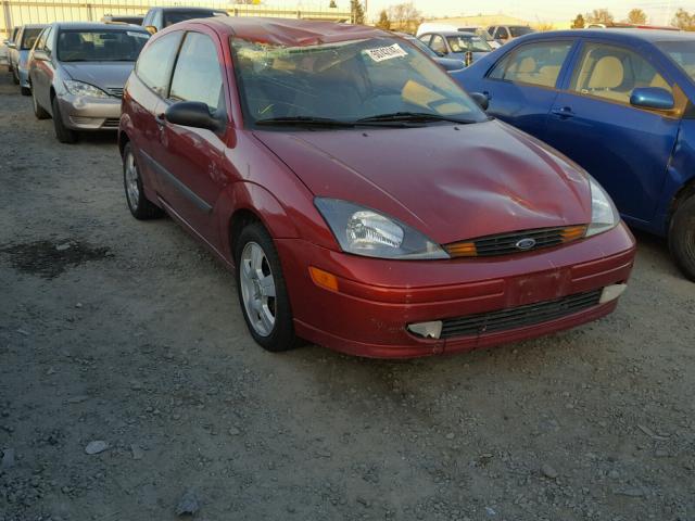 3FAFP31Z93R141728 - 2003 FORD FOCUS ZX3 RED photo 1