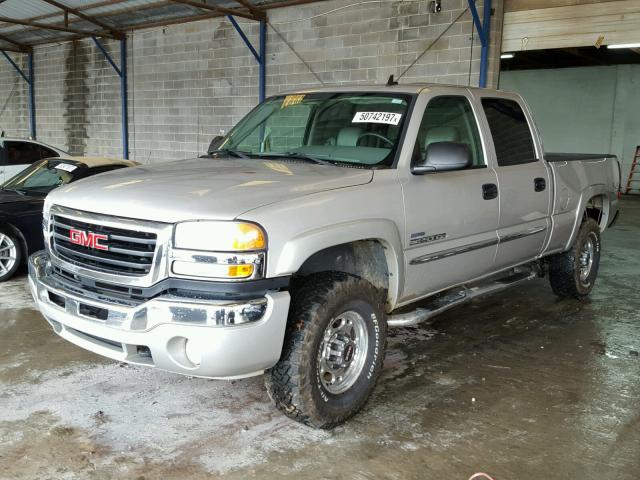 1GTHK23DX6F203605 - 2006 GMC SIERRA K25 SILVER photo 2