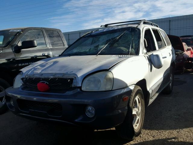 KM8SC73DX3U414158 - 2003 HYUNDAI SANTA FE G SILVER photo 2