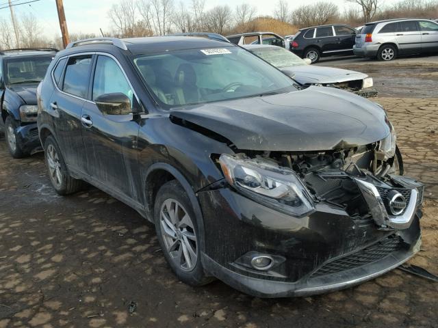 5N1AT2MVXFC765331 - 2015 NISSAN ROGUE S BLACK photo 1