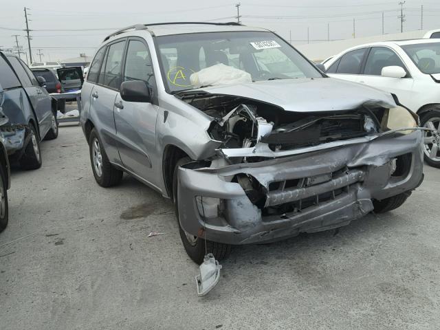 JTEGH20V730095381 - 2003 TOYOTA RAV4 SILVER photo 1