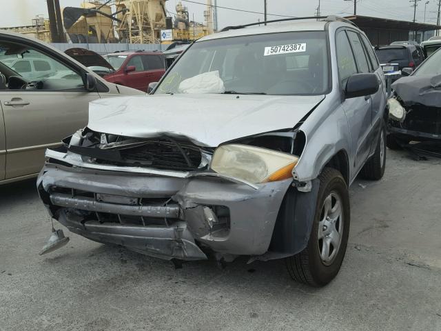 JTEGH20V730095381 - 2003 TOYOTA RAV4 SILVER photo 2