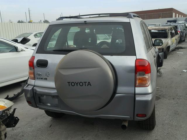 JTEGH20V730095381 - 2003 TOYOTA RAV4 SILVER photo 4