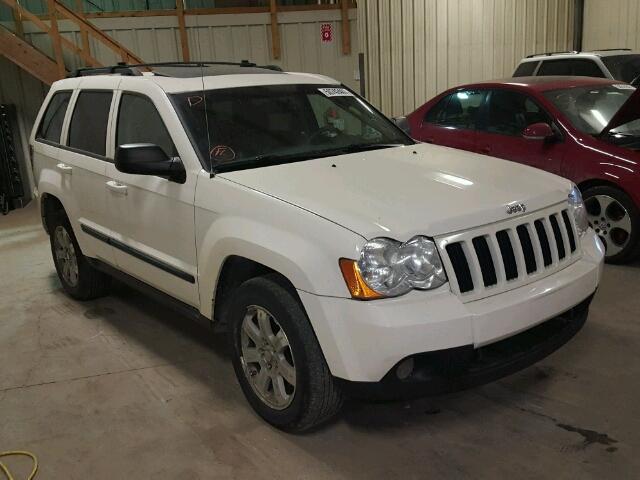 1J8HR48M58C233625 - 2008 JEEP GRAND CHER WHITE photo 1