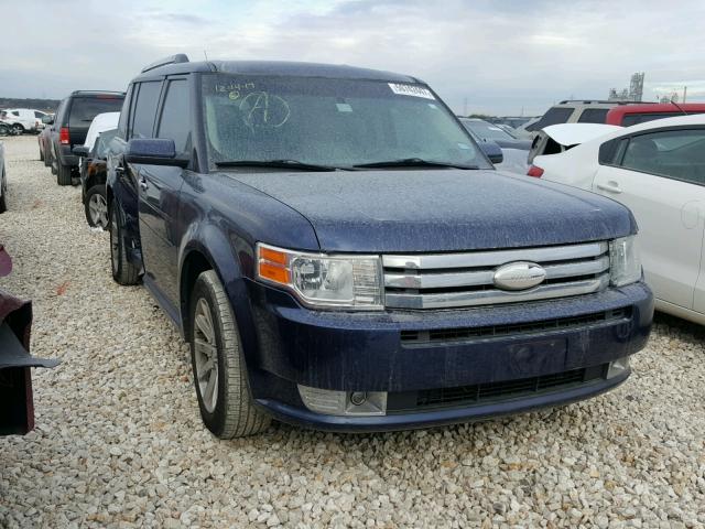 2FMGK5CC5BBD36249 - 2011 FORD FLEX SEL BLUE photo 1