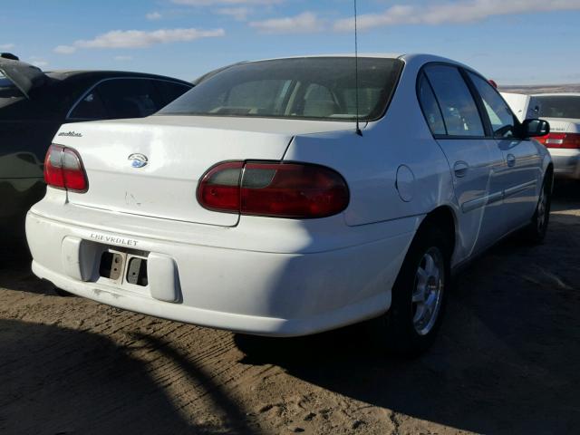 1G1ND52J63M695636 - 2003 CHEVROLET MALIBU WHITE photo 4