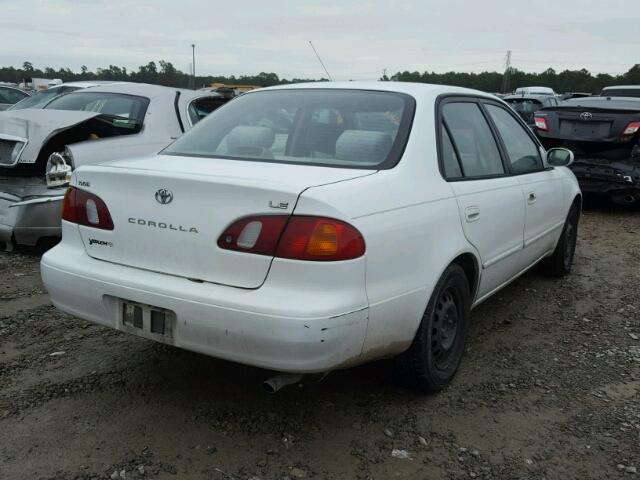 1NXBR18E0XZ259400 - 1999 TOYOTA COROLLA VE WHITE photo 4