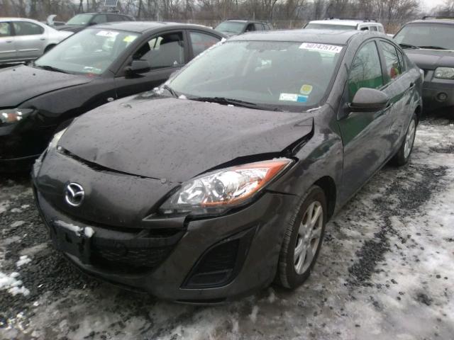 JM1BL1VG1B1394276 - 2011 MAZDA 3 I BLACK photo 2