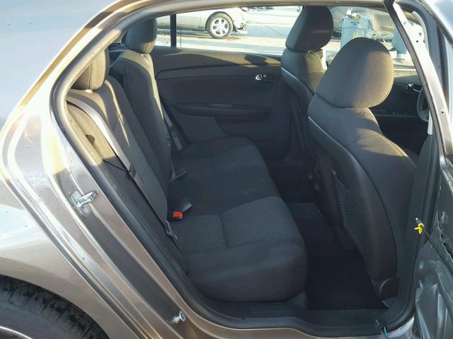 1G1ZC5EU7CF354387 - 2012 CHEVROLET MALIBU 1LT Қоңыр фото 6