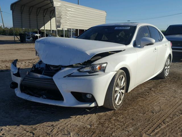 JTHBF1D2XF5056644 - 2015 LEXUS IS 250 WHITE photo 2