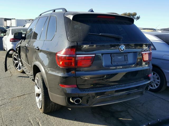 5UXZW0C50D0B92847 - 2013 BMW X5 XDRIVE3 BLACK photo 3