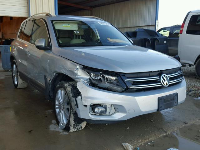 WVGAV3AXXEW509645 - 2014 VOLKSWAGEN TIGUAN S SILVER photo 1