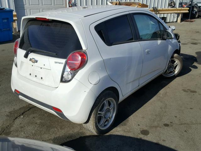 KL8CB6S96DC575898 - 2013 CHEVROLET SPARK LS WHITE photo 4