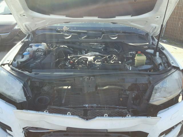 WVGEP9BP7DD006016 - 2013 VOLKSWAGEN TOUAREG V6 WHITE photo 7