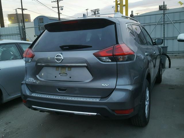 JN8AT2MT6HW146444 - 2017 NISSAN ROGUE S GRAY photo 4