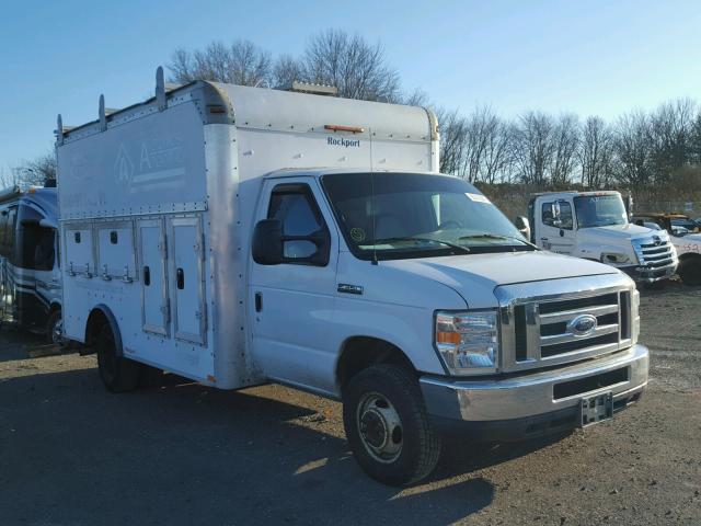 1FDWE35L88DA00960 - 2008 FORD ECONOLINE WHITE photo 1