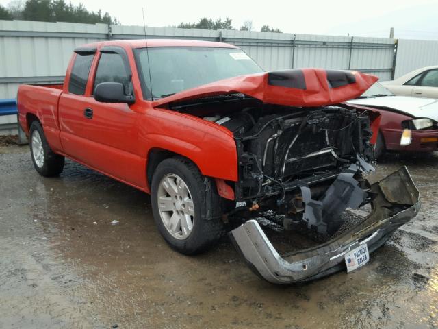 1GCEC19VX7Z197413 - 2007 CHEVROLET SILVERADO RED photo 1