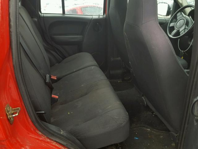 1J4GL48K53W669606 - 2003 JEEP LIBERTY SP RED photo 6