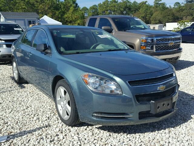 1G1ZG57B59F132164 - 2009 CHEVROLET MALIBU LS BLUE photo 1