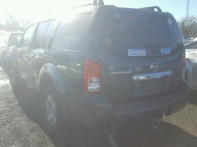 5N1AR1NB9AC626264 - 2010 NISSAN PATHFINDER BLUE photo 3