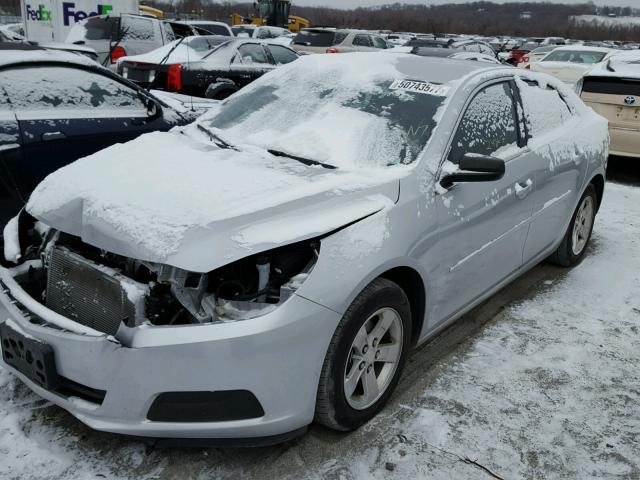 1G11B5SA9DF293538 - 2013 CHEVROLET MALIBU LS SILVER photo 2