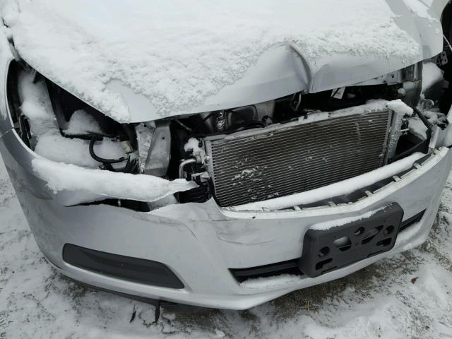 1G11B5SA9DF293538 - 2013 CHEVROLET MALIBU LS SILVER photo 9