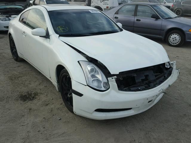 JNKCV54E26M704301 - 2006 INFINITI G35 WHITE photo 1