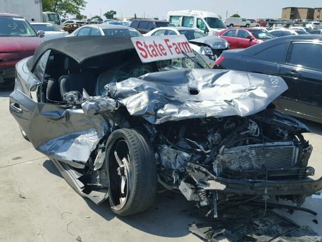 WBAUN7C51BVM24809 - 2011 BMW 135 I Մոխրագույն լուսանկար 1