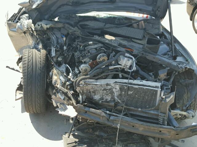 WBAUN7C51BVM24809 - 2011 BMW 135 I Մոխրագույն լուսանկար 7