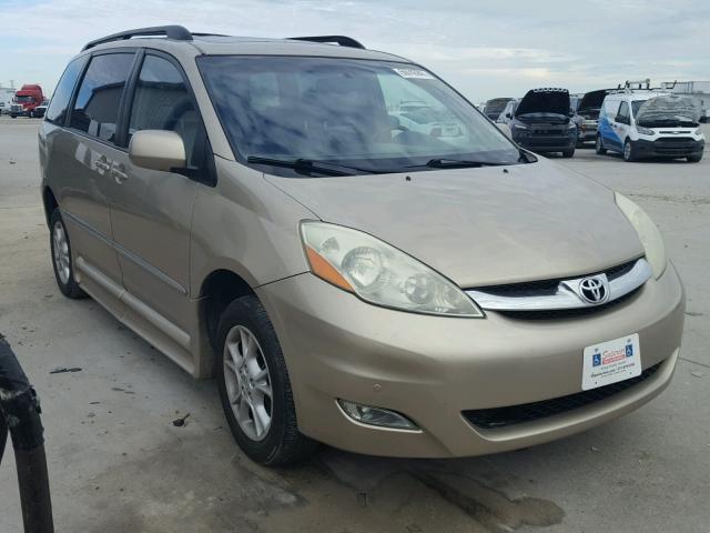 5TDZA22C46S522451 - 2006 TOYOTA SIENNA XLE GOLD photo 1