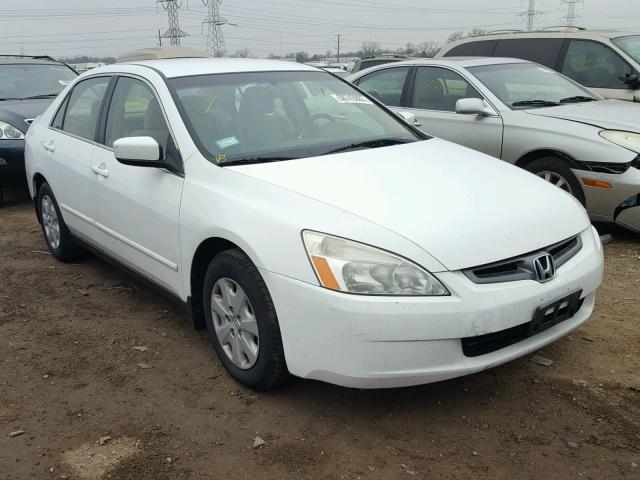 JHMCM56303C026194 - 2003 HONDA ACCORD LX WHITE photo 1