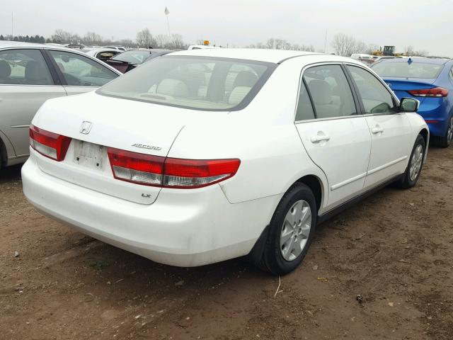 JHMCM56303C026194 - 2003 HONDA ACCORD LX WHITE photo 4