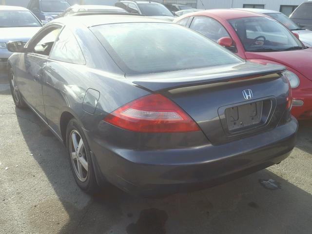 1HGCM72643A019369 - 2003 HONDA ACCORD EX CHARCOAL photo 3