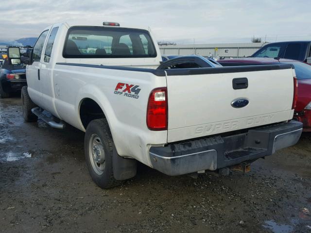 1FTSX2B53AEB35888 - 2010 FORD F250 SUPER WHITE photo 3