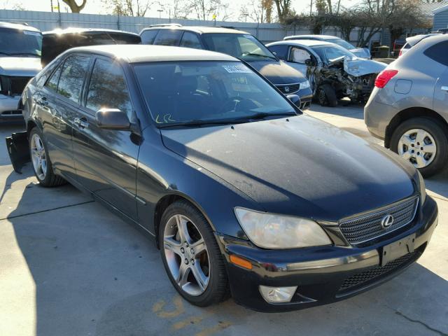 JTHBD182810013281 - 2001 LEXUS IS 300 BLACK photo 1