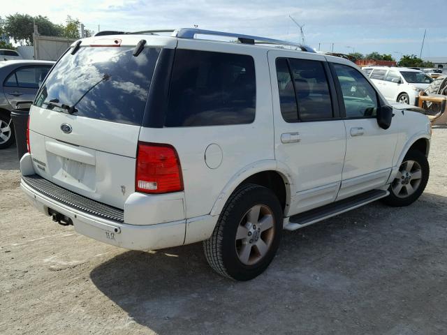 1FMZU65W53ZA69709 - 2003 FORD EXPLORER L WHITE photo 4