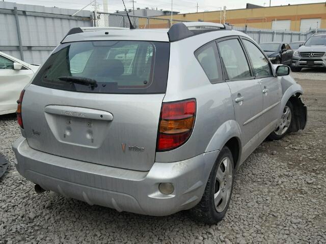 5Y2SL63885Z429930 - 2005 PONTIAC VIBE SILVER photo 4