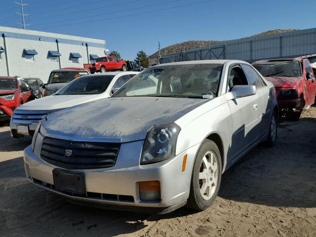 1G6DM56TX50231907 - 2005 CADILLAC CTS SILVER photo 2