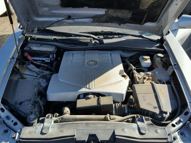 1G6DM56TX50231907 - 2005 CADILLAC CTS SILVER photo 7