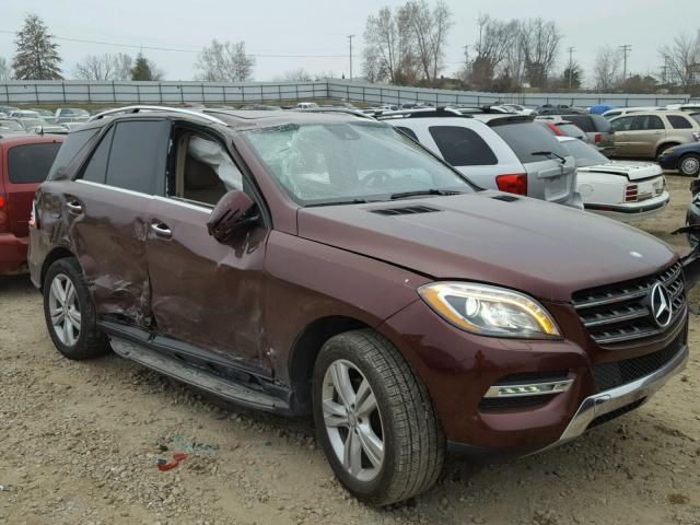 4JGDA5HB6DA182591 - 2013 MERCEDES-BENZ ML 350 4MA BROWN photo 9