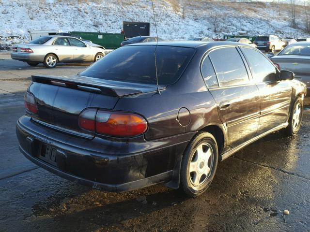1G1NE52J216108752 - 2001 CHEVROLET MALIBU LS 紫色 照片 4