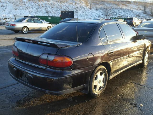 1G1NE52J216108752 - 2001 CHEVROLET MALIBU LS PURPLE photo 4