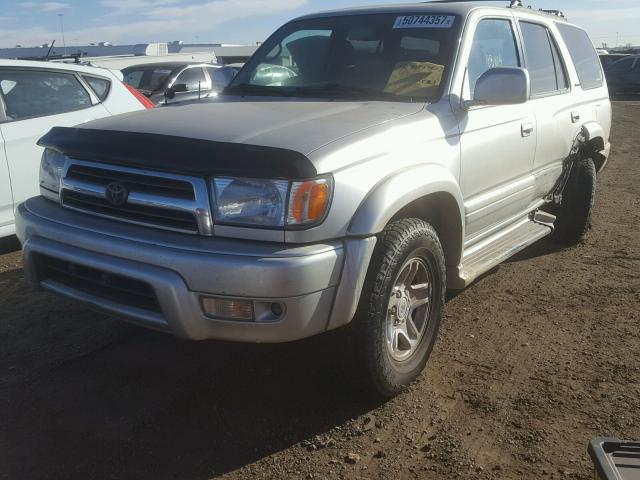 JT3HN87R5Y0287634 - 2000 TOYOTA 4RUNNER LI SILVER photo 2