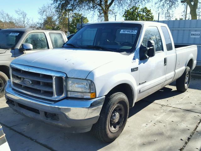 1FTNX20F92EC66107 - 2002 FORD F250 SUPER WHITE photo 2