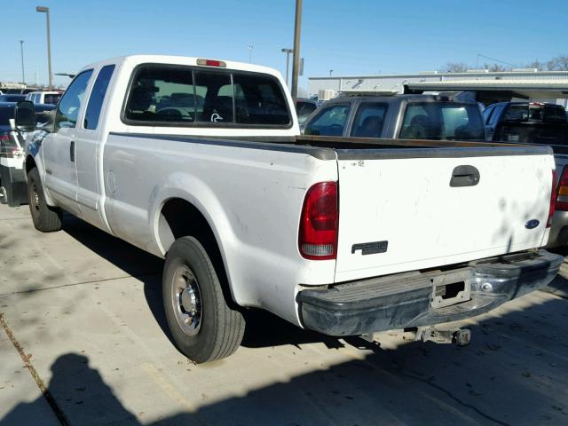 1FTNX20F92EC66107 - 2002 FORD F250 SUPER WHITE photo 3