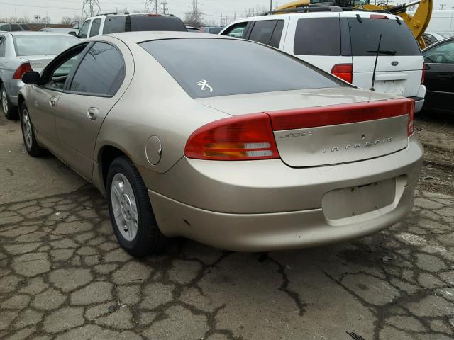 2B3HD46RX3H560193 - 2003 DODGE INTREPID S BEIGE photo 3